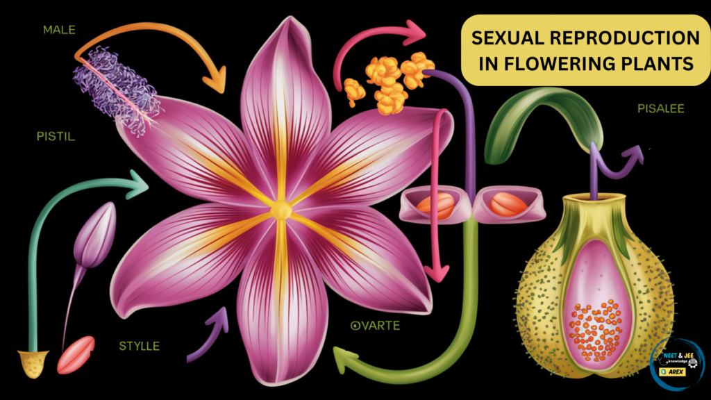 Sexual reproduction in flowering plants NEET MCQ