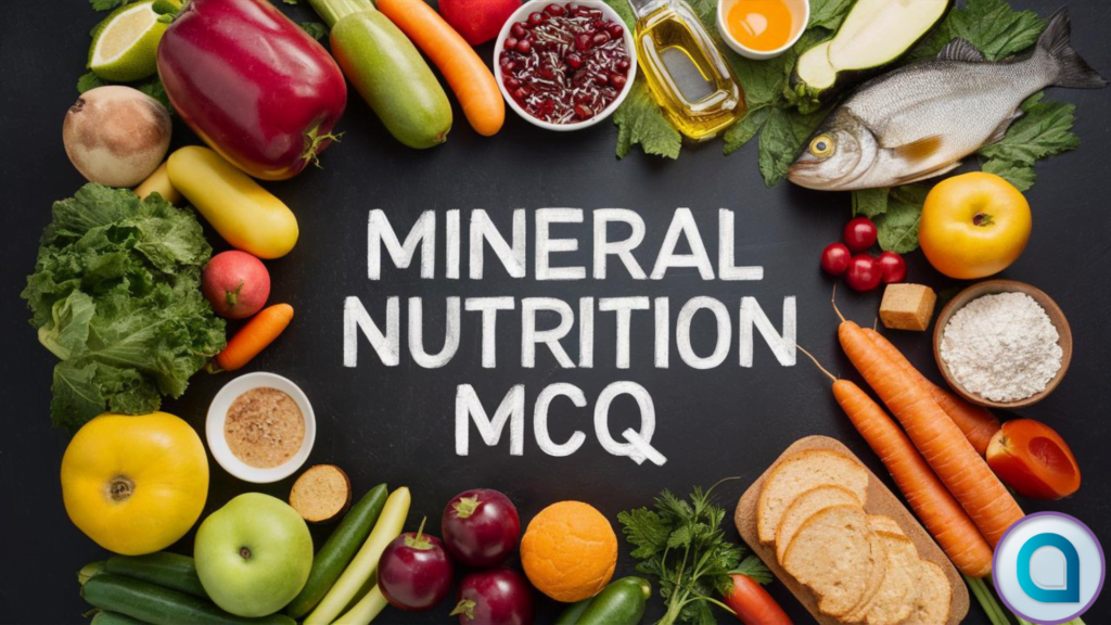 Mineral Nutrition NEET Questions with Answers